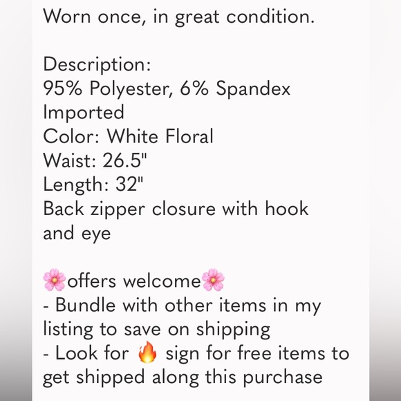 TOBI 💖 Falling Lilies Bodycon Dress size Small - Picture 8 of 8